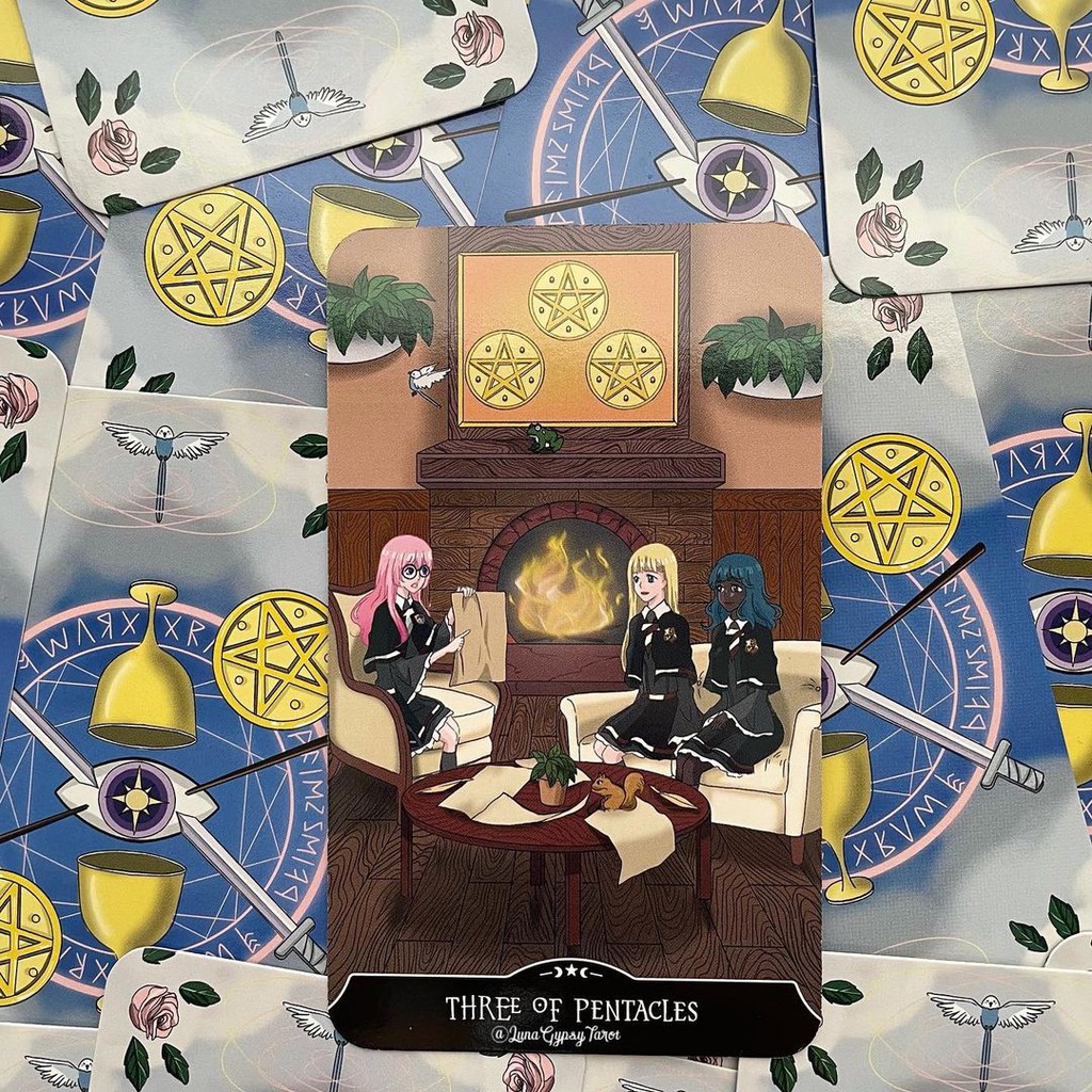 Bộ Bài Witchling Academy Tarot (Mystic House Tarot Shop)