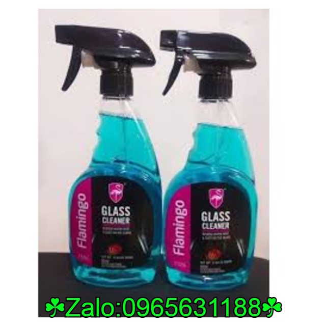 Bình xịt vệ sinh kính Flamingo Glass Cleaner F086 500ml