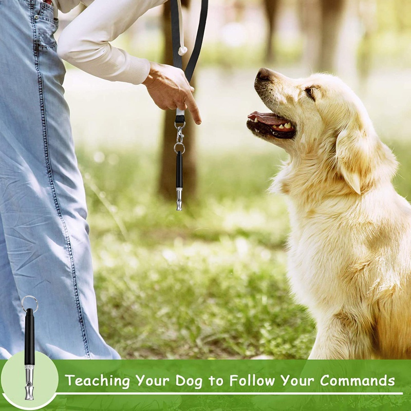 Set 2 Còi Siêu Âm Huấn Luyện Cún Cưng Chuyên Dụng