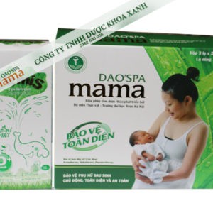 (Hàng Công Ty Date 10/2023) Hộp 3 Chai Dung Dịch Xông Tắm Cho Mẹ Sau Sinh Dao Spa Mama 250mlx3