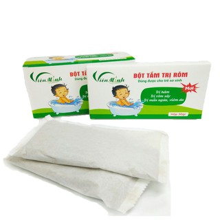 Bột tắm trị rôm sảy viên minh 30gr - 150gr