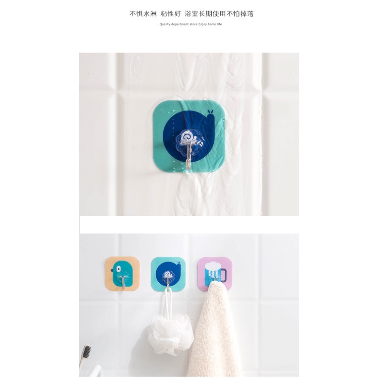 Móc Treo Đồ Gắn Tường Nhiều Màu Sắc Cho Nhà Bếp