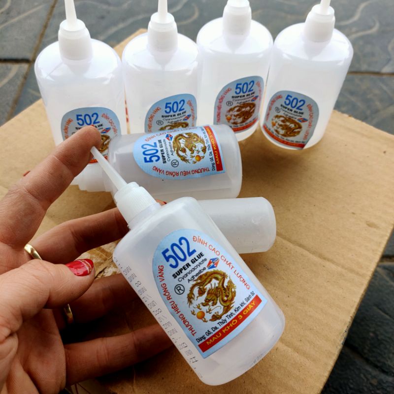Keo 502 siêu dính, khô nhanh