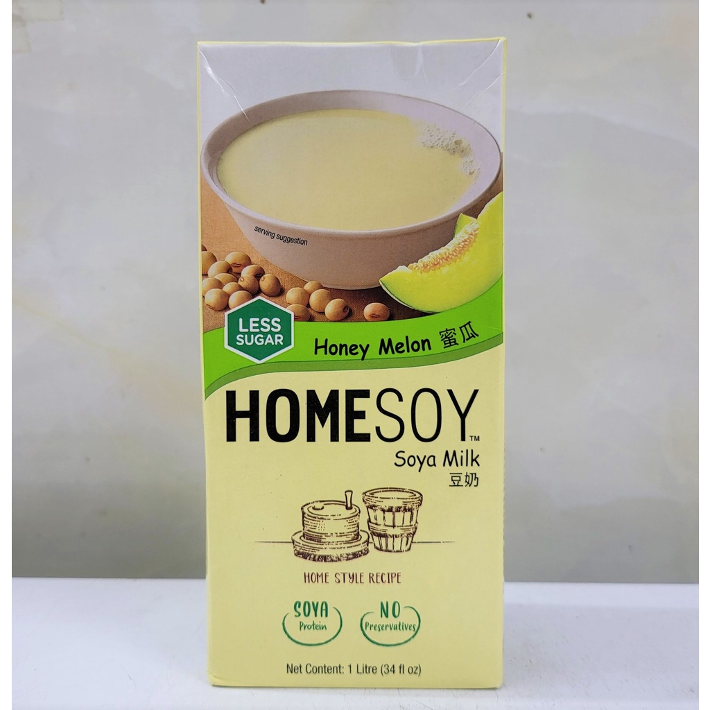 SỮA ĐẬU NÀNH VỊ DƯA LƯỚI [Malaysia] HOMESOY Soya Milk (halal)