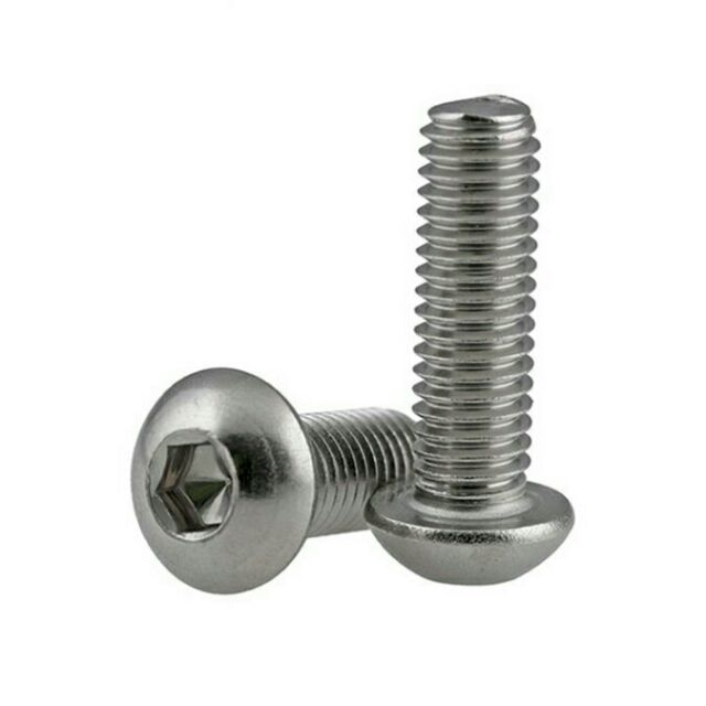 Ốc lục giác inox dù M8x10con