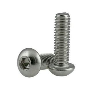 Ốc lục giác inox dù M8x10con