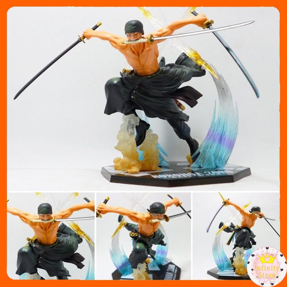 MÔ HÌNH ZORO FIGURE-002 18CM INFINY DECOR