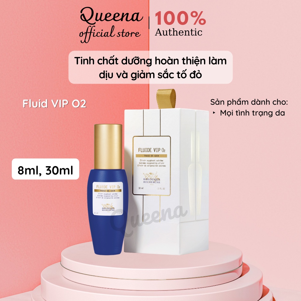 Serum khóa cuối Fluide VIP O2 tinh chất dưỡng hoàn thiện làm dịu và giảm sắc tố đỏ - K68