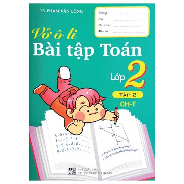 Sách Vở Ô Li Bài Tập Toán Lớp 2 - Tập 2
