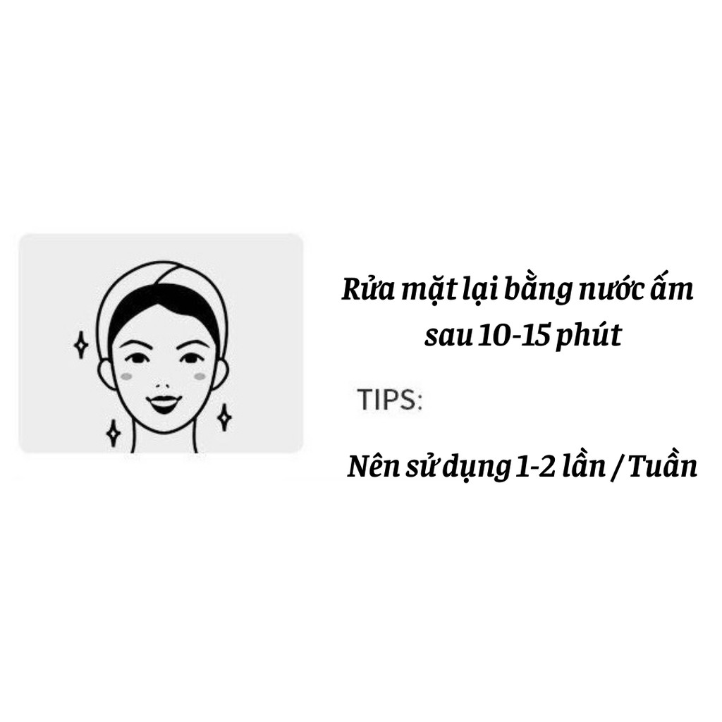 Mặt Nạ Bùn 2 Ngăn Kiềm Dầu Se Chân Lông Dưỡng Cấp Ẩm Sáng Mịn Da