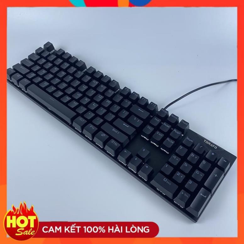 [Xịn]Bàn phím cơ giá rẻ LED TOMATO Gaming RGB máy tính bàn có dây S220