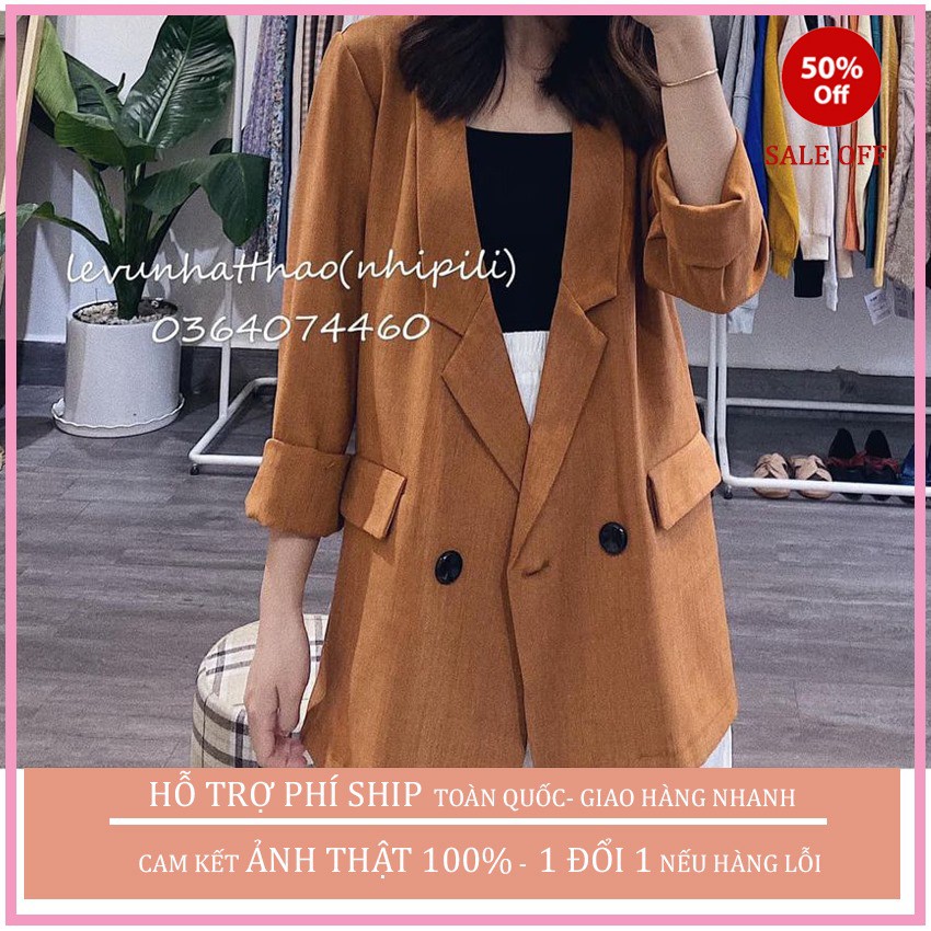 ÁO BLAZER, ÁO VEST NỮ DÁNG RỘNG HIỆN ĐẠI THỜI THƯỜNG -THỜI TRANG HÀN QUỐC-HÀNG CAO CẤP MỚI VỀ