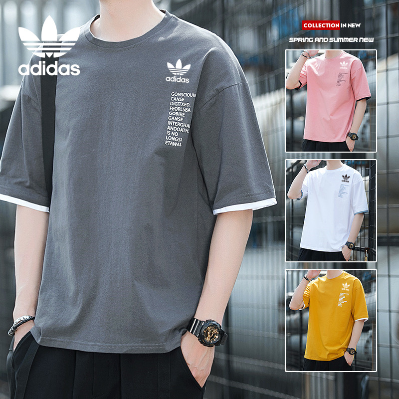 ADIDAS Áo Thun Tay Ngắn Thời Trang Dành Cho Nam | WebRaoVat - webraovat.net.vn