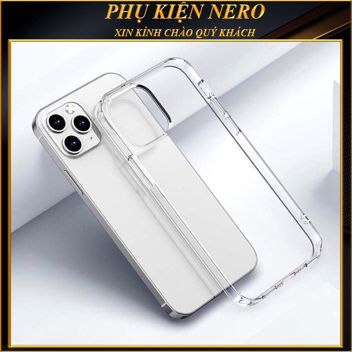 Ốp Lưng iPhone Trong Suốt A+ Ôm Máy Lộ Táo 6/6plus/6s/6splus/7/7plus/8/8plus/x/xs/xsmax/11/12/13/14/pro/max/plus