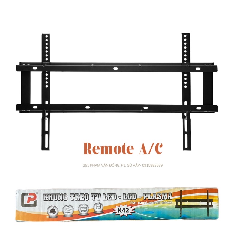 KHUNG TREO TV - LCD - PLASMA K42 ( máy từ 37-65 inch )