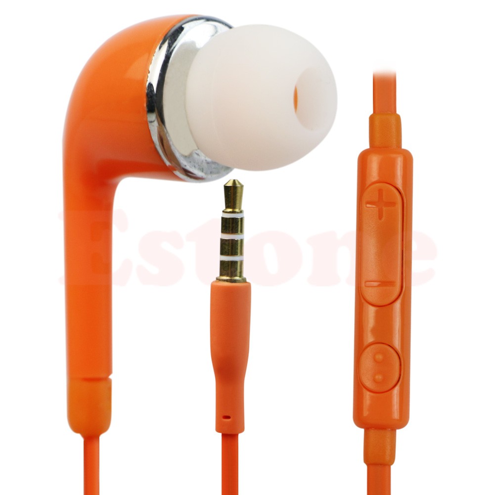 In-Ear Earphone Headphone Stereo Earbud Mic for Samsung Galaxy S5 S4 S3 Note 4 3