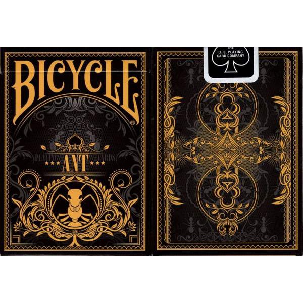 Bài tây cao cấp : Bicycle Ant (Black) Playing Cards