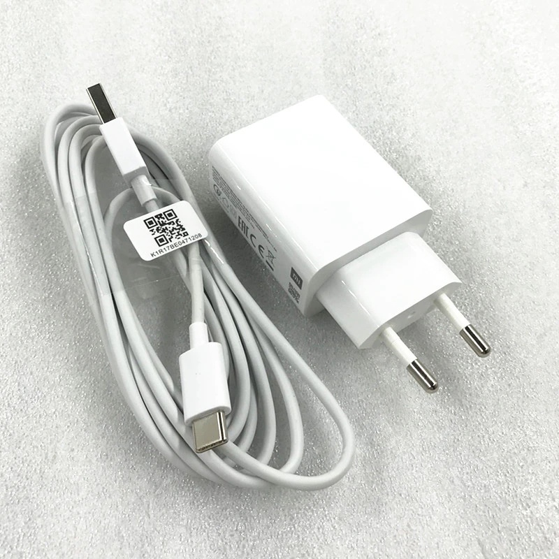 Củ sạc Nhanh Xiaomi 22.5W Mi Turbo Charge 4.0 theo máy Xiaomi Redmi Note 9S K20 K40 Pro Note10 Lite Poco F2 X3
