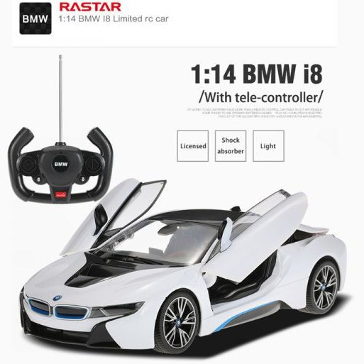 Xe BMW i8 mở cửa bằng điều khiển 4 màu Thương hiệu RASTAR