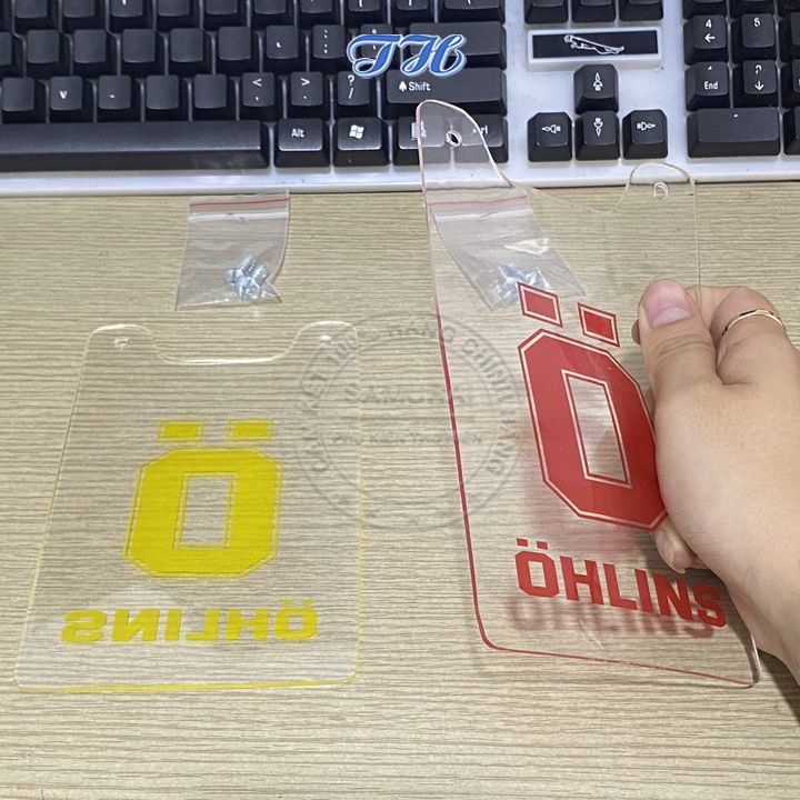 Mica che phuộc Ohlin Dẻo tặng kèm 2 ốc gắn được nhiều dòng xe