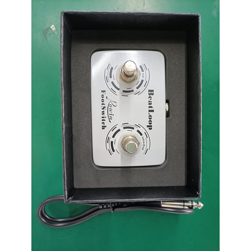 Công Tắc Pedal Phơ Đàn Guitar / Tạo Hiệu Ứng Bàn Đạp Ngoài Rowin Dual Momentary Cho Máy Trống Và Hiệu Ứng Âm Thanh Nổ