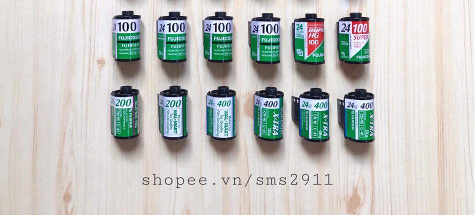 Film chụp ảnh màu Fuji