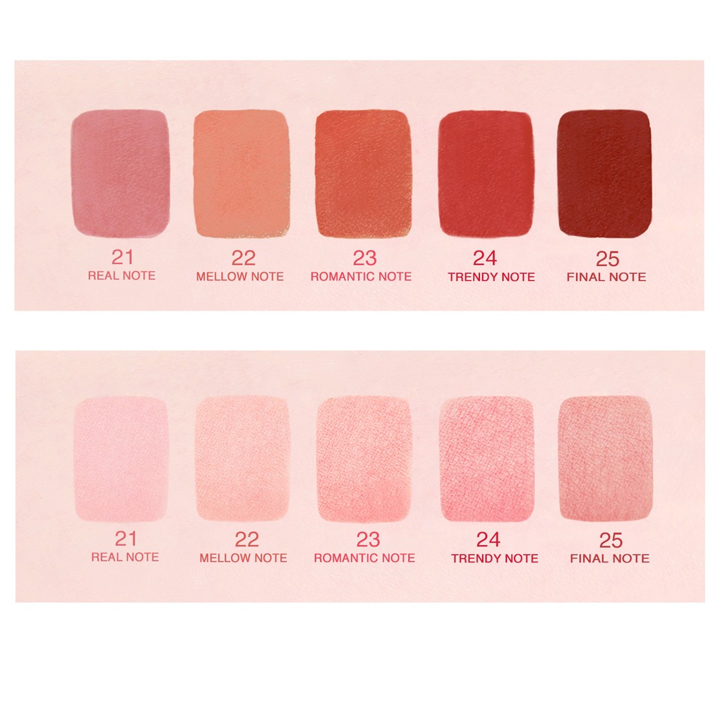 Son kem lì Bbia Last Velvet Lip Tint Version 5 - 23 Romantic Note (màu cam đất pha ánh đỏ) 5g - Bbia Official Store | Thế Giới Skin Care