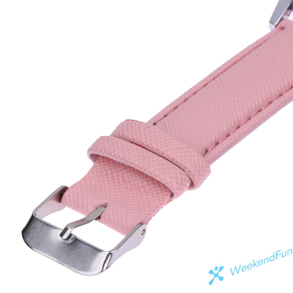 Đồng Hồ Nữ Dây Da 2 Màu