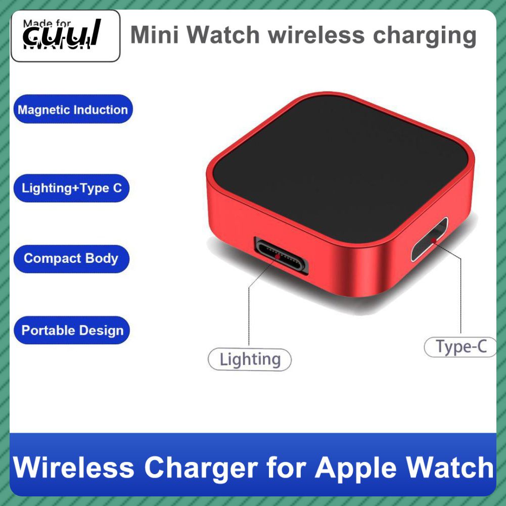 Còn Hàng 2 Trong 1 Từ Adapter Sạc Cho Đồng Hồ Apple 7 6 5 4 3 2 1 Loa Di Động Không Dây dây Sạc Móc Khóa Cho Iwatch Series Cá Tuyết