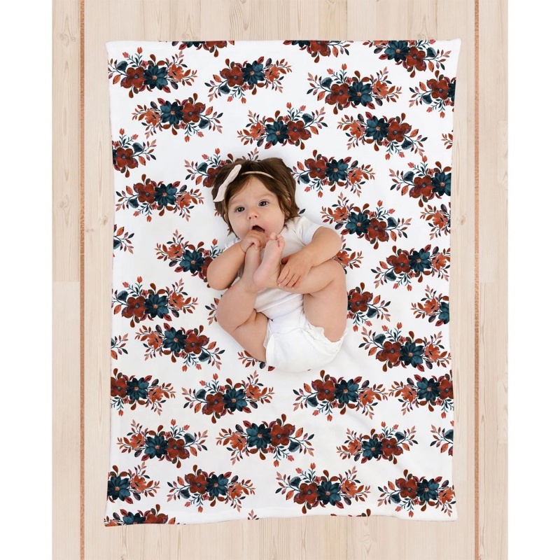 Chăn Quấn Em Bé Sơ Sinh Kèm Nón Xinh Xắn