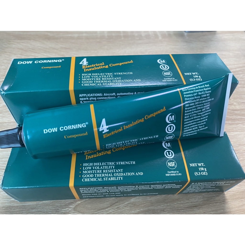 Mỡ Silicone Cách Điện Dow Corning 4 Electrical Insulating Compound 150G/Tuýp
