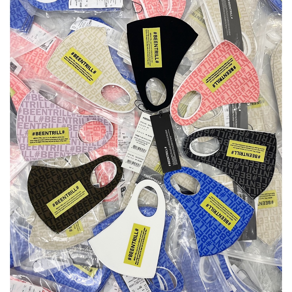 KHẨU TRANG ML.B N.Y LA Chất Liệu Vải Poly