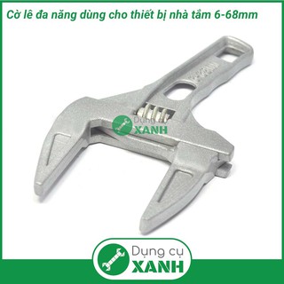 Mỏ lết ngắn vặn thiết bị nước độ mở từ 6-68mm lưỡi thẳng