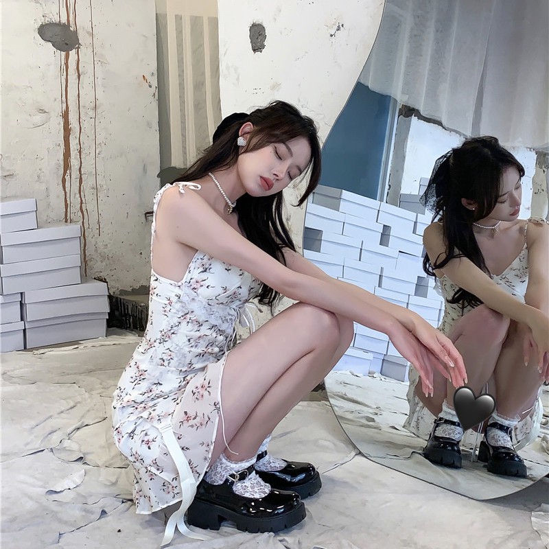 Đầm dáng ôm hoa nhí nữ Emilyshop