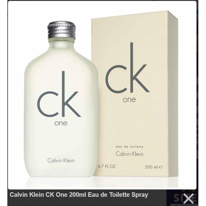 Nước hoa Calvin Klein One Shock dành cho nam - 200ml
