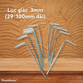 Lục giác 3mm (29*100mm dài, 3 Ly)