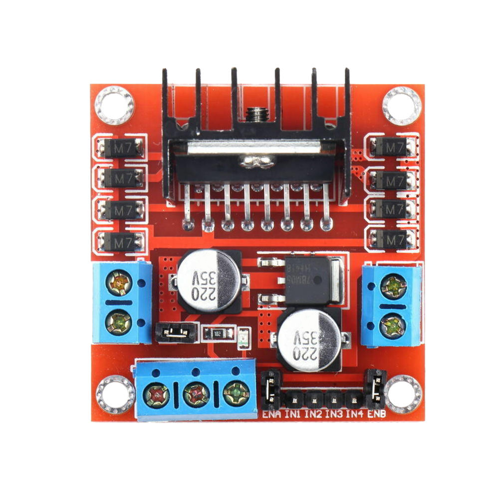 Bảng Mạch Điều Khiển Động Cơ Bước L298N Dc Cho Arduino