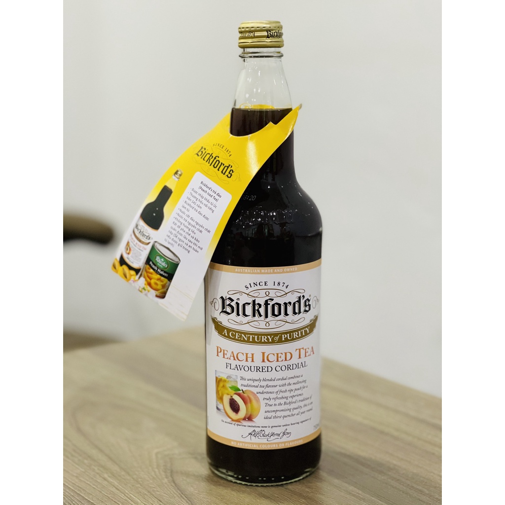 Set nguyên liêu pha trà đào (Bickford - Kronos). Hàng công ty có sẵn giao ngay | BigBuy360 - bigbuy360.vn