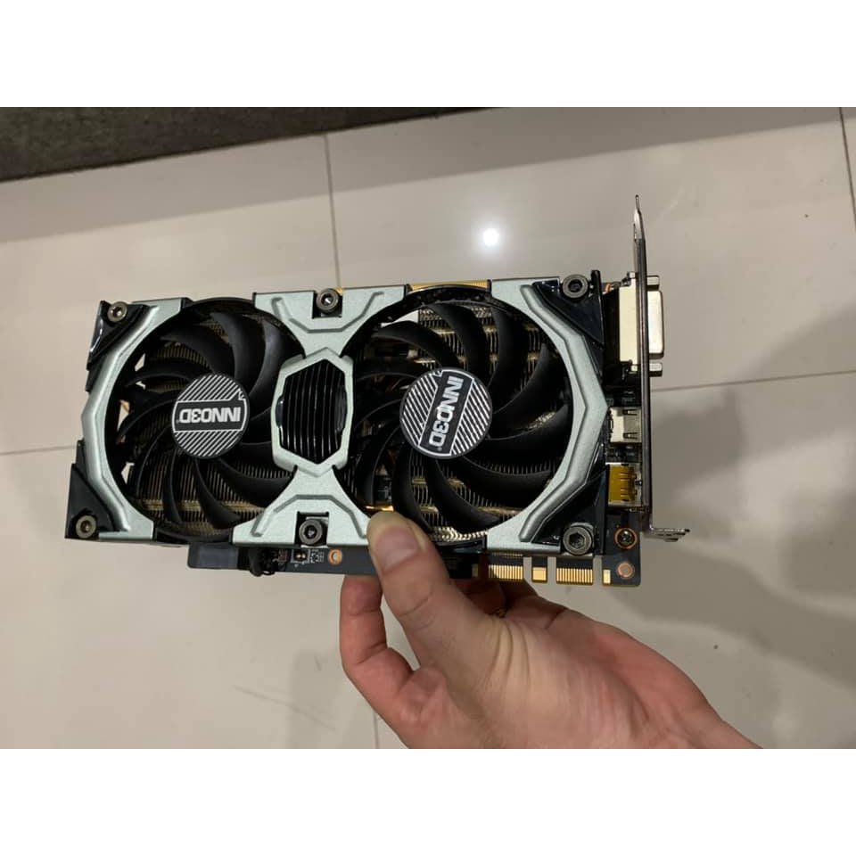 VGA Inno3D GEFORCE GTX 1060 6GB - 192 BIT - DDR5 chuyên game - đồ họa