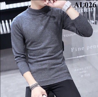 Áo len cổ 3 phân