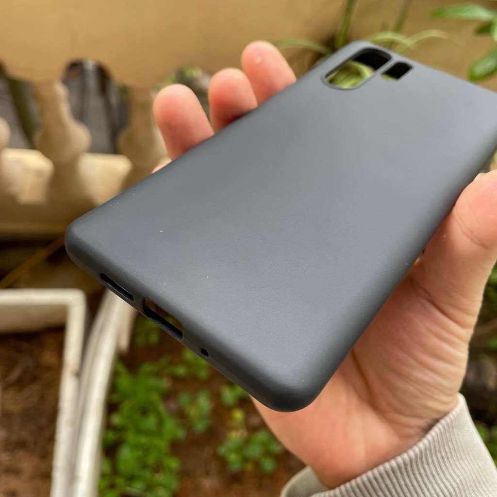Ốp lưng Huawei P30 Pro dẻo đen cao cấp chống bám vân tay