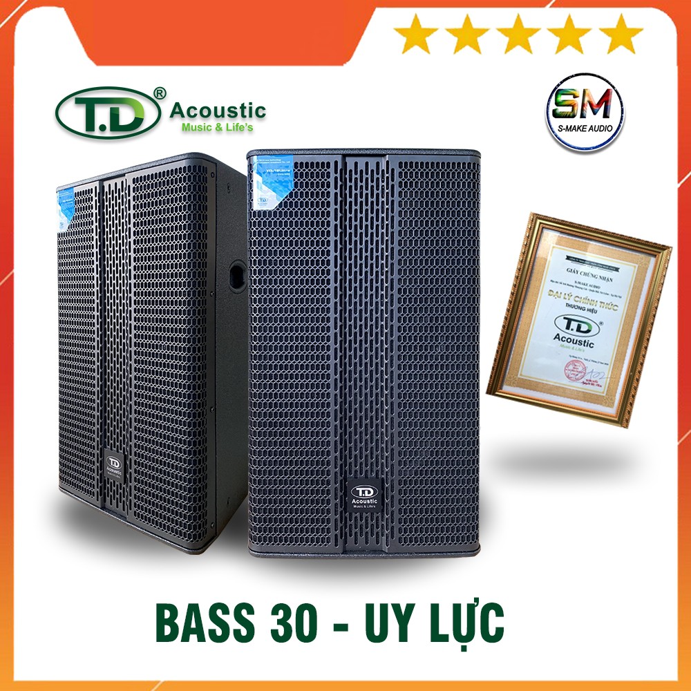 Loa Karaoke gia đình TD Acoustic 12 Ultra Bass 30 Nhập Khẩu - smake audio