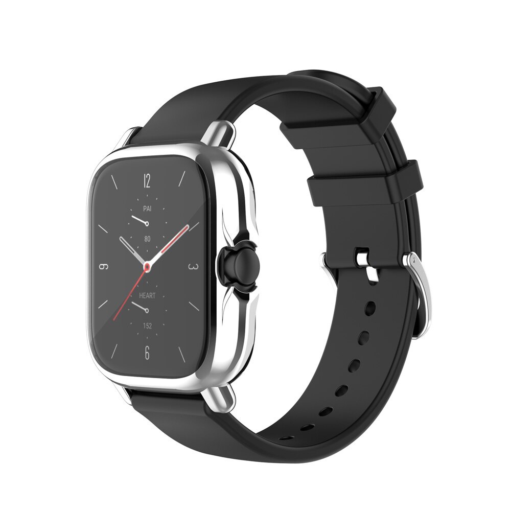 Ốp Bảo Vệ Toàn Diện Bằng TPU Mạ Viền Cho Amazfit GTS 3 2 2e/ Huami Amazfit GTS3 GTS-3 GTS2