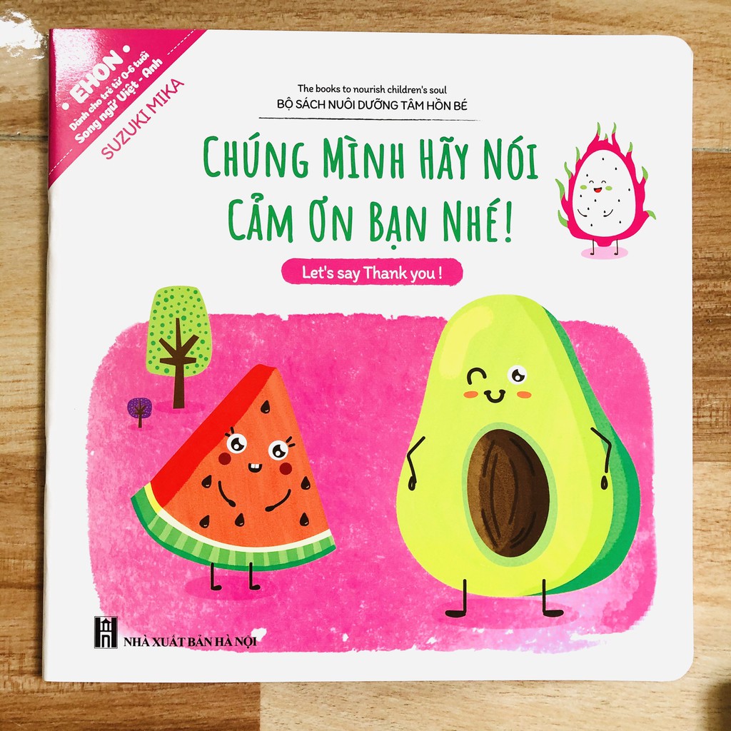 Sách - Ehon Song ngữ Việt Anh Cho Bé từ 0-6 tuổi (bộ 10 cuốn có file nghe)