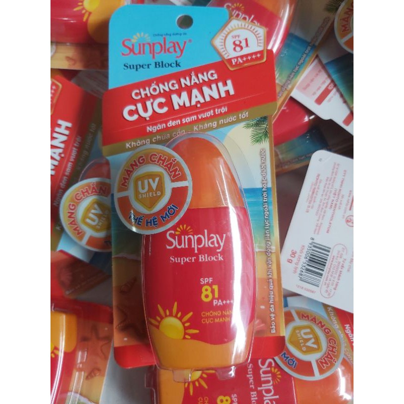 (30g)-Sữa Chống nắng Sunplay SPF81 cực mạnh PA++++