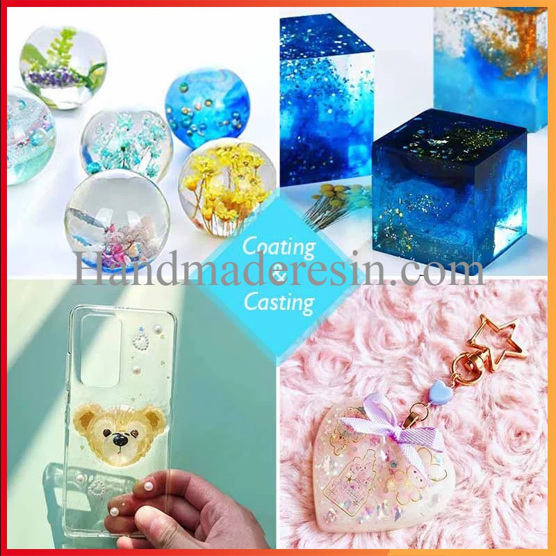 Keo Resin UV Khô Nhanh, Cứng, Siêu Trong Dùng Làm Trang Sức Handmade