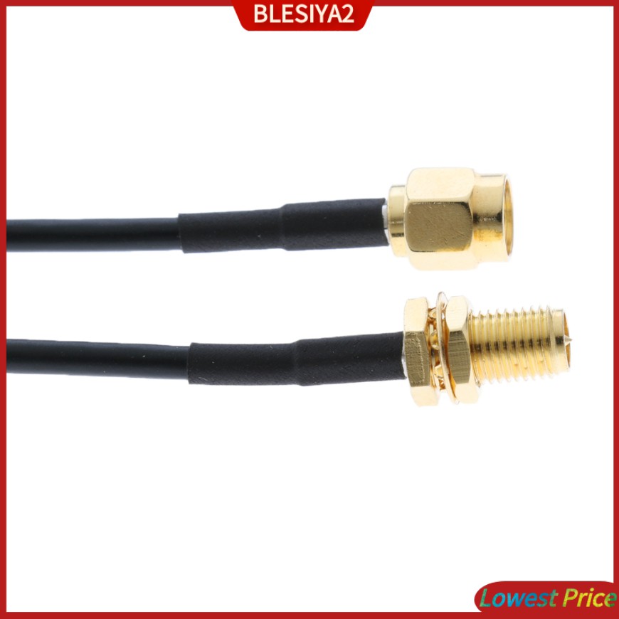 Cáp Nối Dài Ăng Ten RP-SMA 2 Dài 1M Cho Bộ Phát WiFi Không Dây