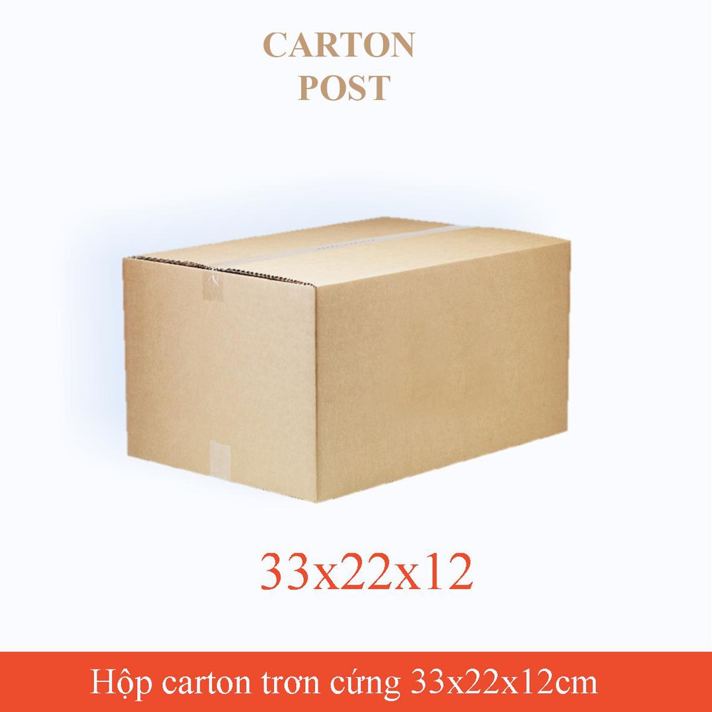 20 Thùng Carton 33x22x12 (cm) - Hộp Carton Post SG