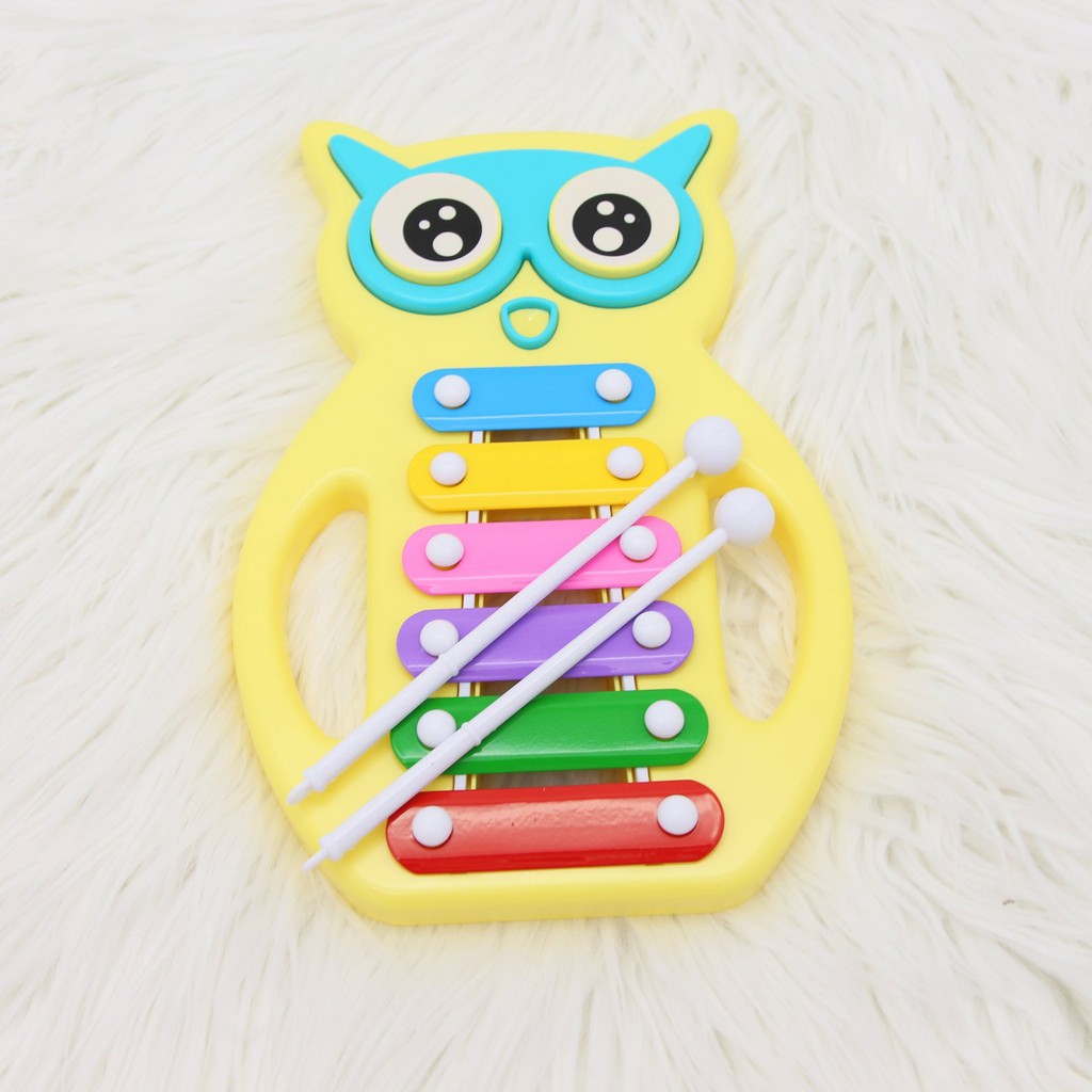 Nhạc cụ đàn gõ Xylophone 🌸 𝑭𝒓𝒆𝒆𝒔𝒉𝒊𝒑 🌸 Đàn Xylophone 6 Thanh giúp bé học màu sắc, kích thích thính giác phát triển