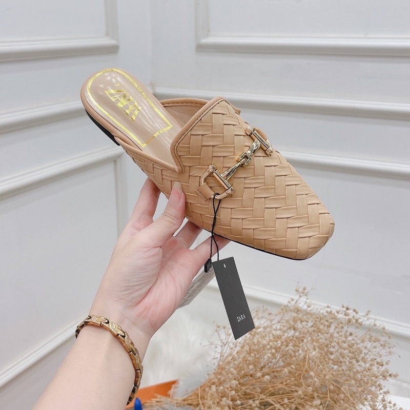 Sục zara giọ đan khoá ngang xuất dư fullbox